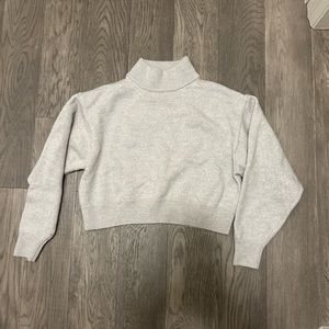 Aritzia Wilfred Free Harper Sweater Cropped